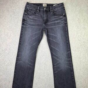 Moonshine Spirit Jeans Men's 33x34 120 Proof Slim Straight Bootcut Whiskered